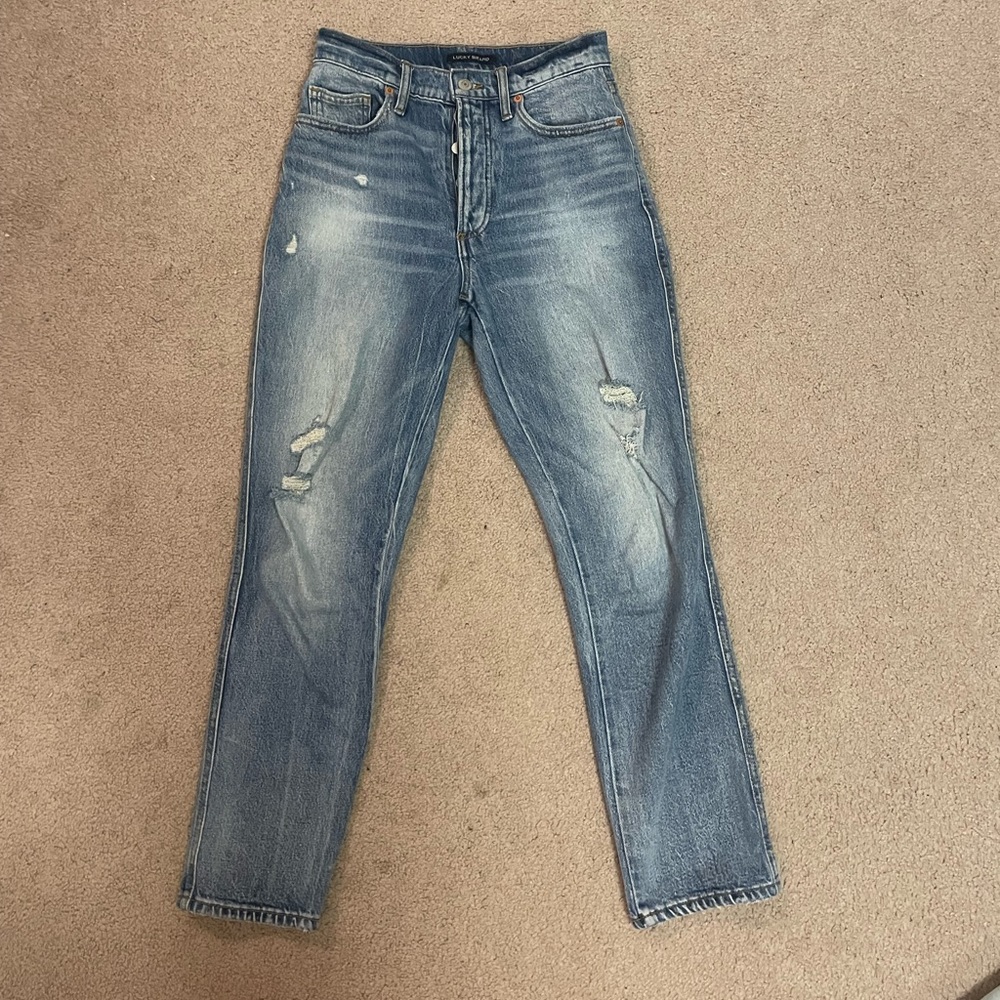 Lucky Brand High Risw Drew Mom Jean